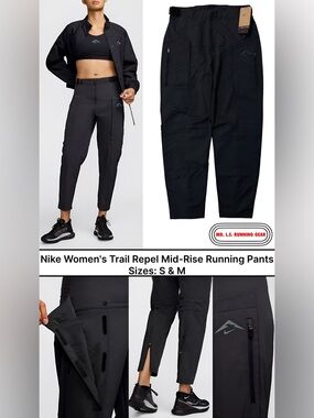 Nike Trail Women's Repel Mid-Rise Running Pants FV6372-010